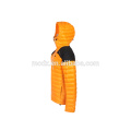 Orange Fishtail Hem Mens Coton Parka Longline Jackets